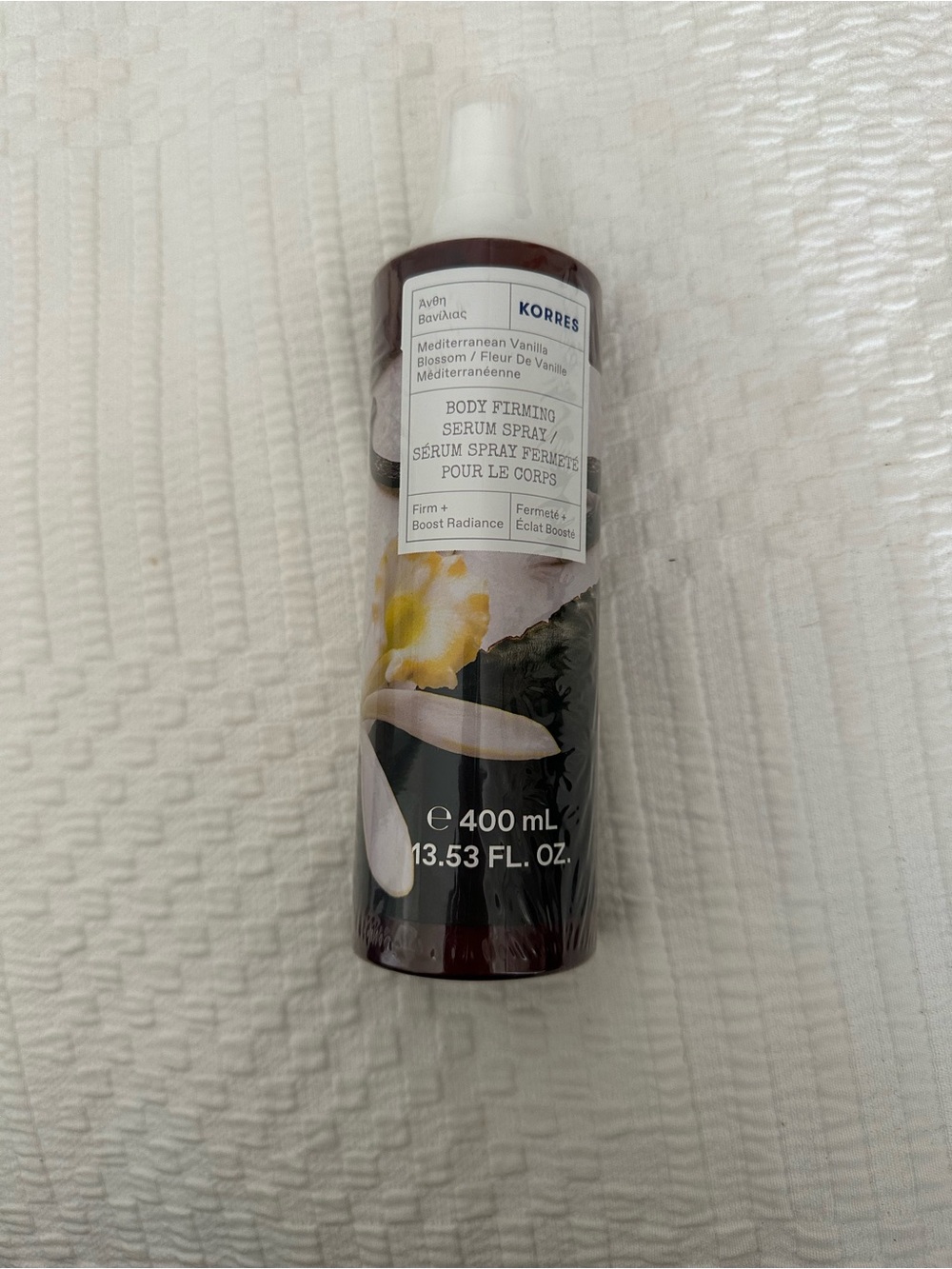 Korres Mediterranean Vanilla Body Firming Serum Spray